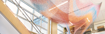 GCB Building artwork