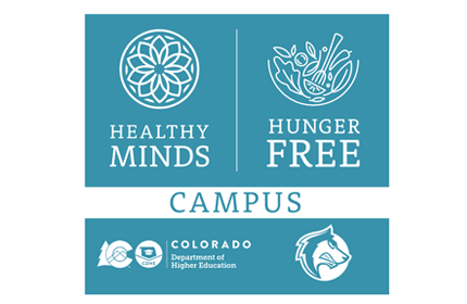 health minds and campus hungry free logo