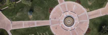 Campus aerial view
