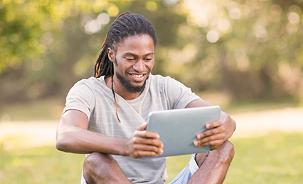 CSU-Pueblo student smiling at the camera