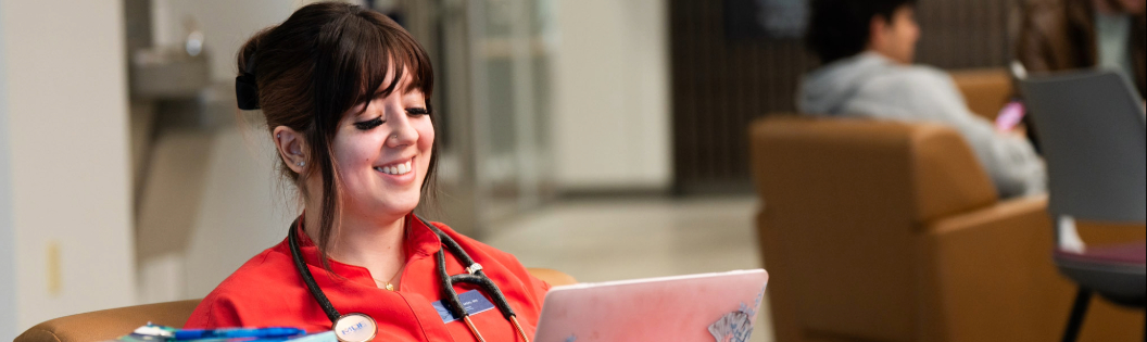 group of nurses standing and learning